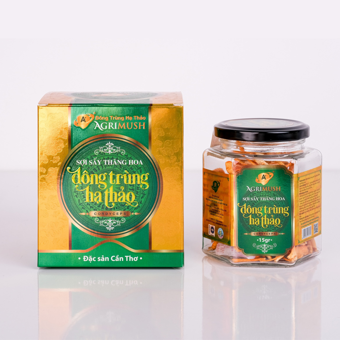 Sợi sấy thăng hoa đông trùng hạ thảo - 15gram