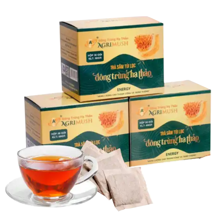 Trà sâm đông trùng hạ thảo (túi lọc)